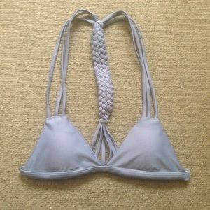 ❌SOLD❌Gray back bikini top