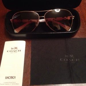 Never worn Coach Sunglasses