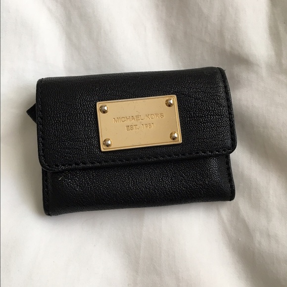 Michael Kors leather coin purse