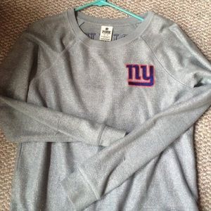 VICTORIA'S SECRET PINK NFL GIANTS CREWNECK
