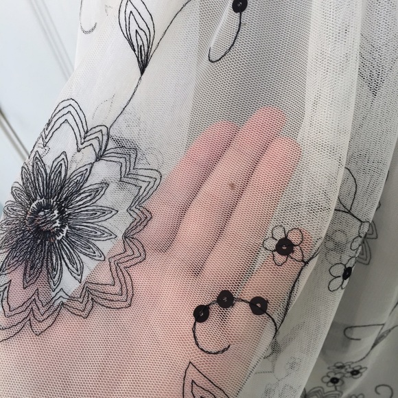 XOXO Tulle Halter Dress - Picture 2 of 4