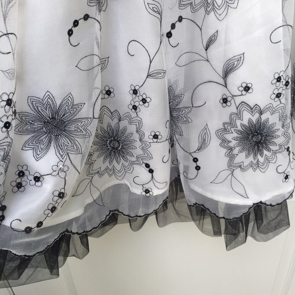 XOXO Tulle Halter Dress - Picture 4 of 4