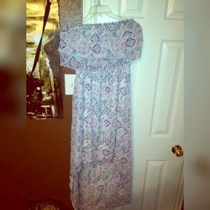 Dresses - White Aztec Design Dress Dresses - White Aztec Design Dress