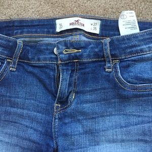Light blue Hollister straight jeans