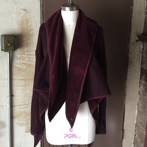 Burgundy Lululemon jacket