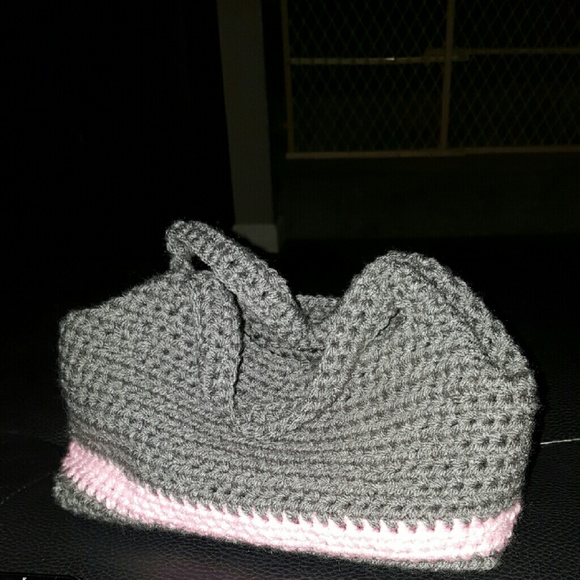Handmade crochet purse