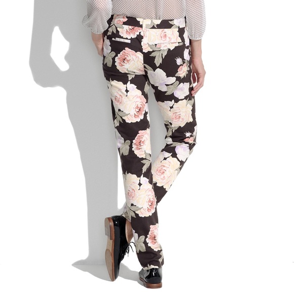Rose Floral Trousers - Picture 4 of 4