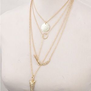 Europe 4 Layers Necklace