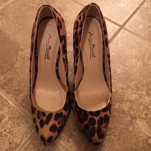 Leopard heels