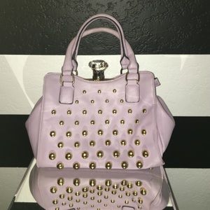 Beautiful Studded Handbag with Diamond closure