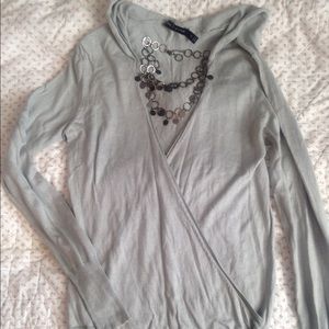 Lowest Price Sale‼️Hooded Wrap Sweater