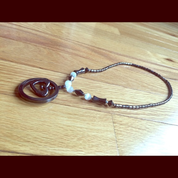 hematite bead necklace