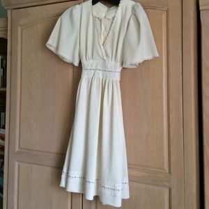 Vintage peasant dress