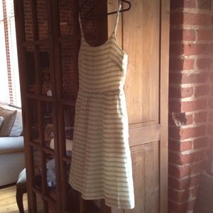 Stripe J. Crew Factory dress