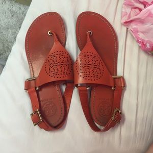 Tory burch sandals!
