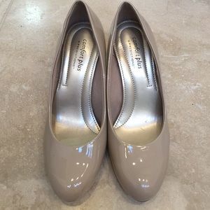 Comfort plus nude heels