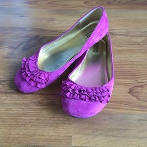 Purple flats