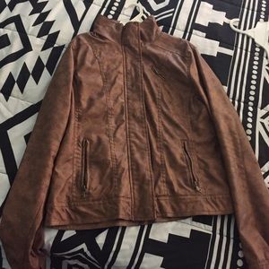 Leather jacket