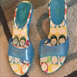 Coach Nichelle Kitten Heel Sandals