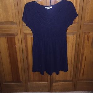 Navy blue dress