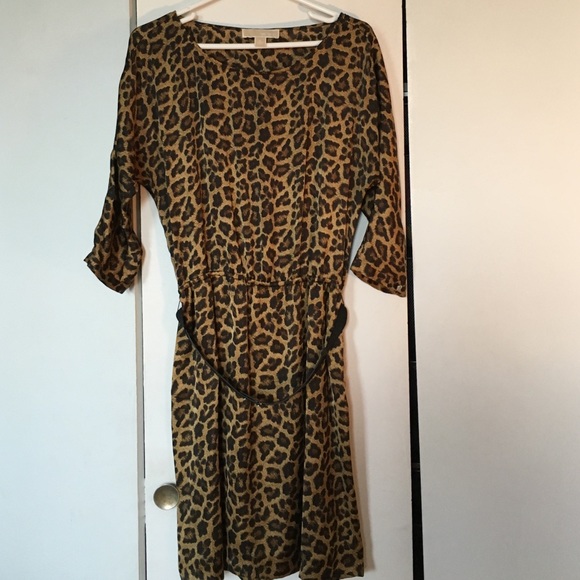 Like New Michael Kors Animal Print Dress