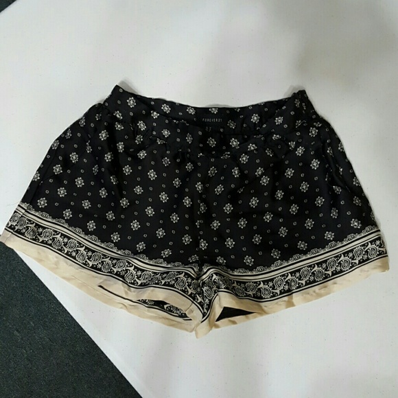 Silky shorts