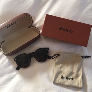 Illesteva leonard 2 two tone tortoise sunglasses