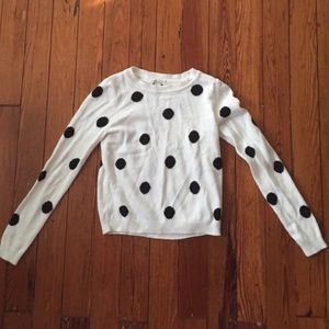 Forever 21 Polka Dot Sweater