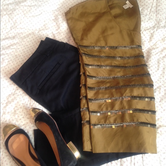 J.Crew Sequin Blouse