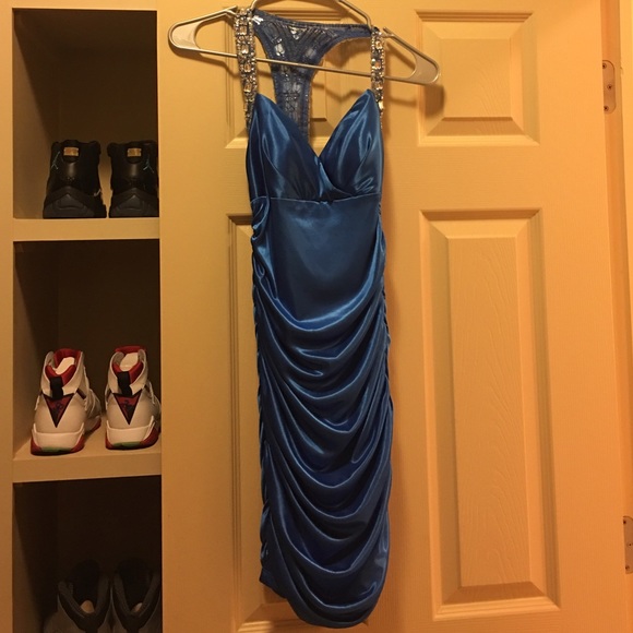 SALE!! New Bodycon Blue Prom/Homecoming Dress 😍