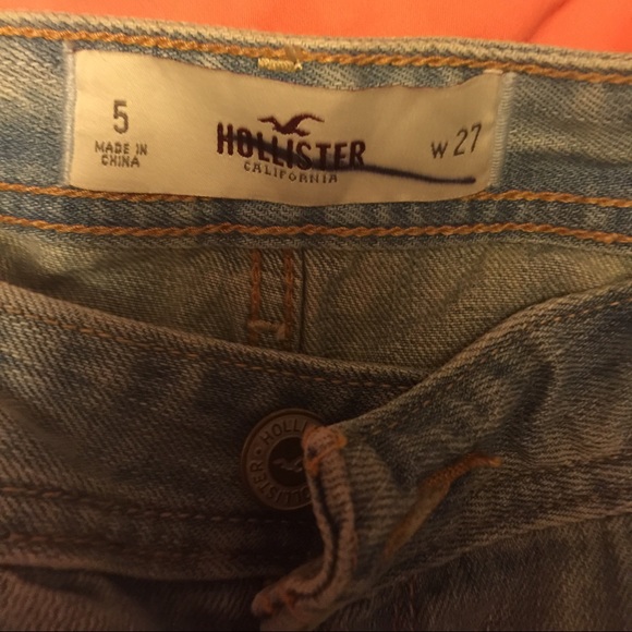 Embellished Hollister Jean Shorts - Picture 3 of 3