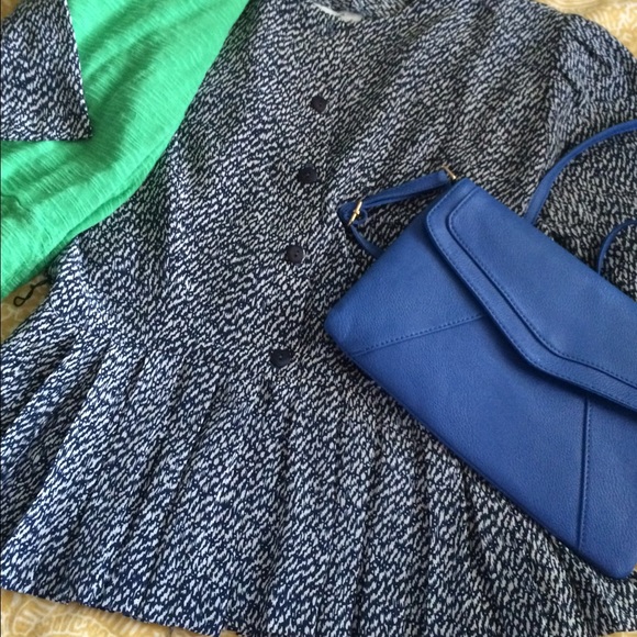 Peplum Button up Blouse with Pleating (8)