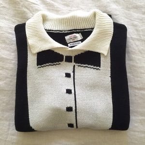 Tuxedo Sweater