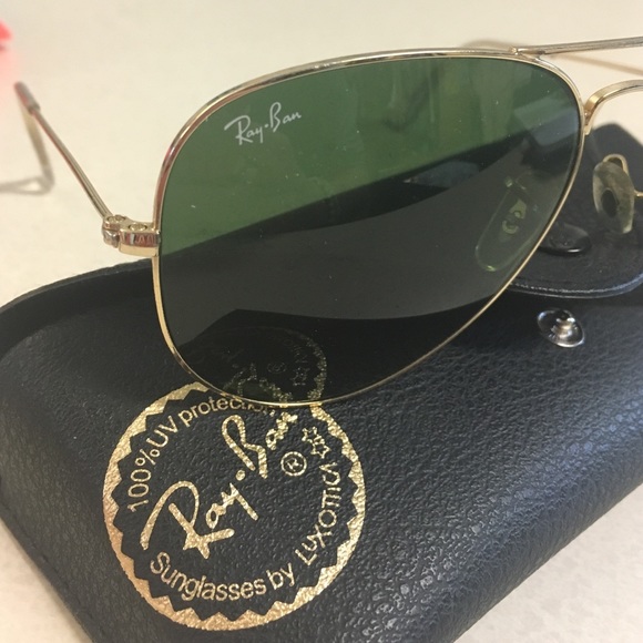 Ray ban aviator sunglasses main image 4