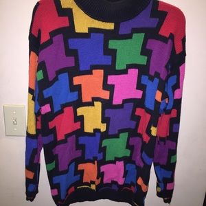Colorful Sweatshirt Vintage