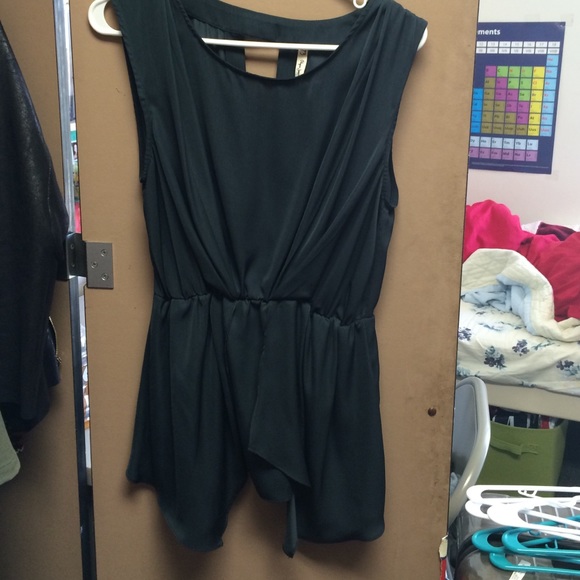 Dark green long top style blouse from Pepe Jeans - Picture 1 of 3