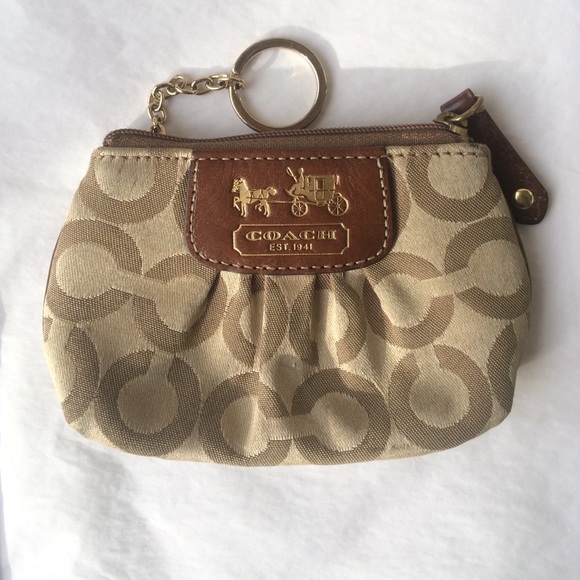 Coach Key Ring Wallet