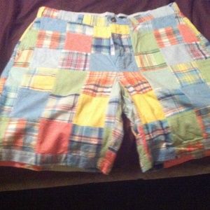 Men's Brooks Brothers Plaid Shorts Size 34