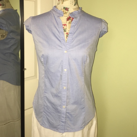Old Navy Blue Button-Down - M
