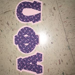 Alpha phi omega letters about 4 3/4 in