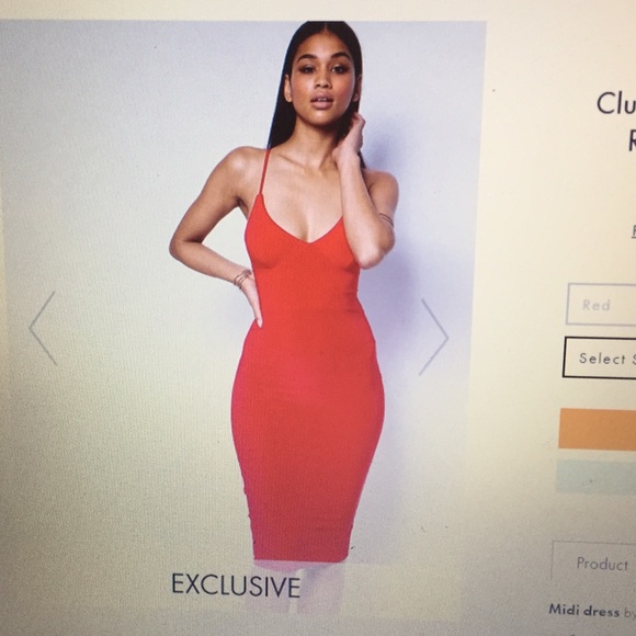 Backless Sexy Red Dress - Picture 1 of 3