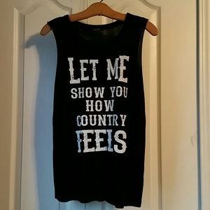 Country tank top
