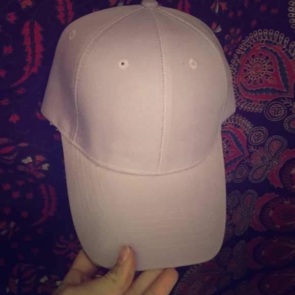 Lavender baseball cap