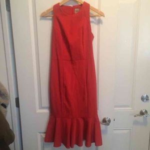 Cocktail dress in thin scuba fabric