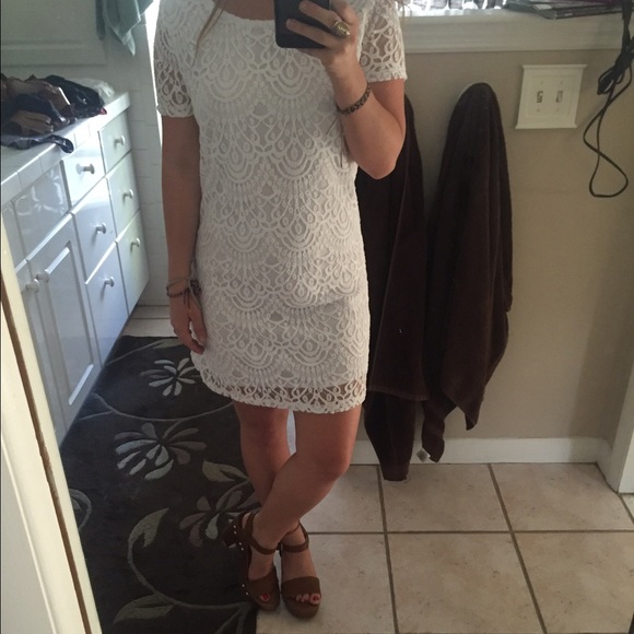 White Lace Dress