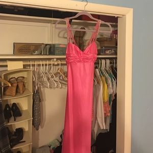 Pink prom dress that's never been worn