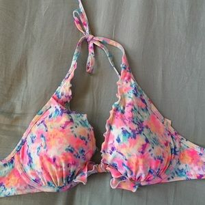 Victoria's Secret Ruffle Halter Top