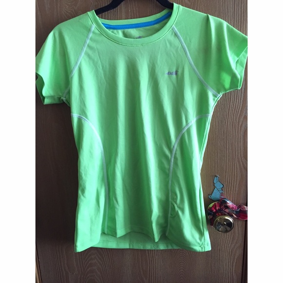 Lime Green Workout Top
