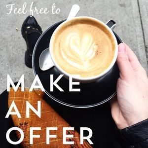 Always open to offers - press that button & shop!