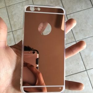 Rose gold iPhones 6/6s case